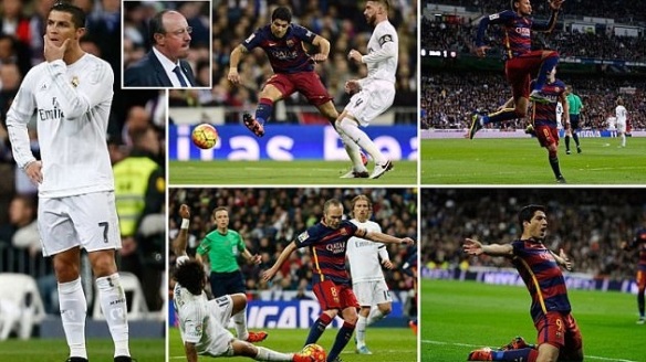 Real Madrid 0-4 Barcelona Highlights 2015-16